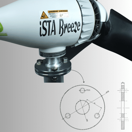 Istabreeze i-500 vėjo turbina 24V