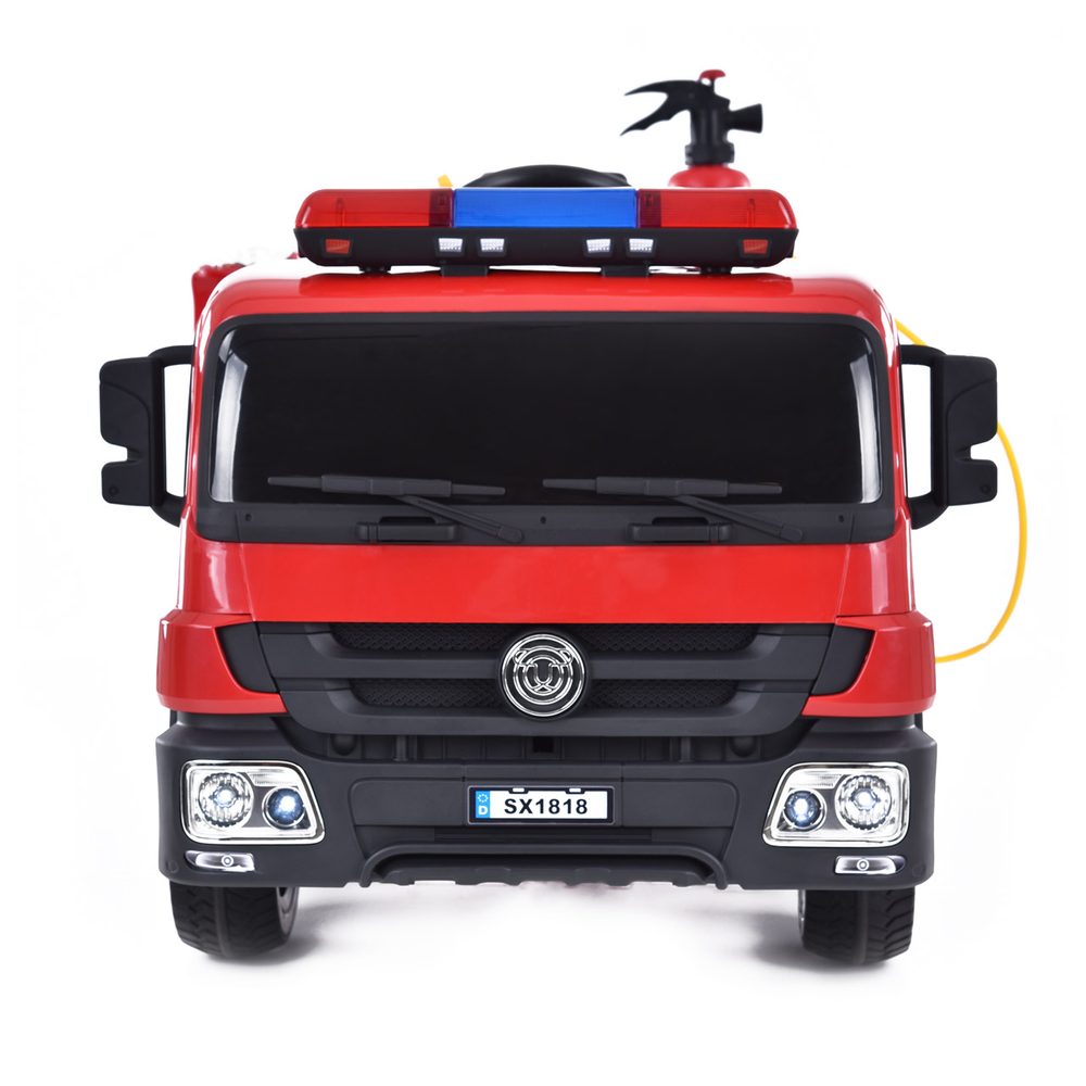Akumuliatorinis gaisrinės automobilis vaikams HECHT 51818, 2x35W