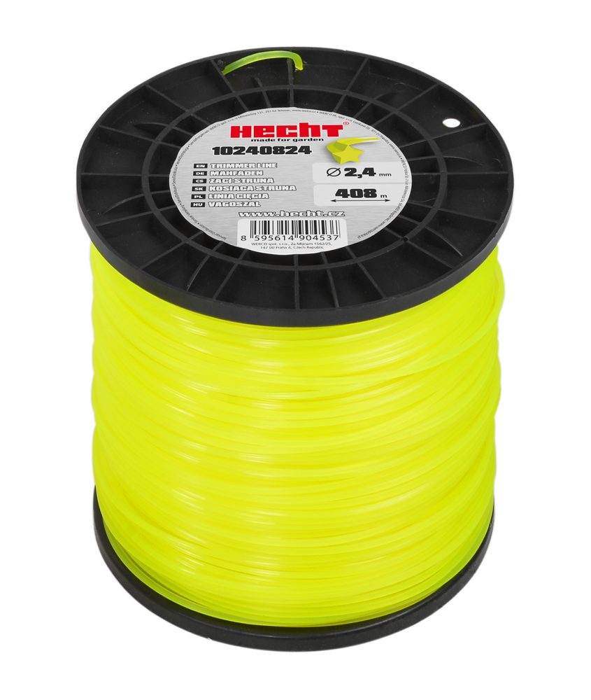 Žoliapjovės valas HECHT 10240824, 2,4 mm x 408 m