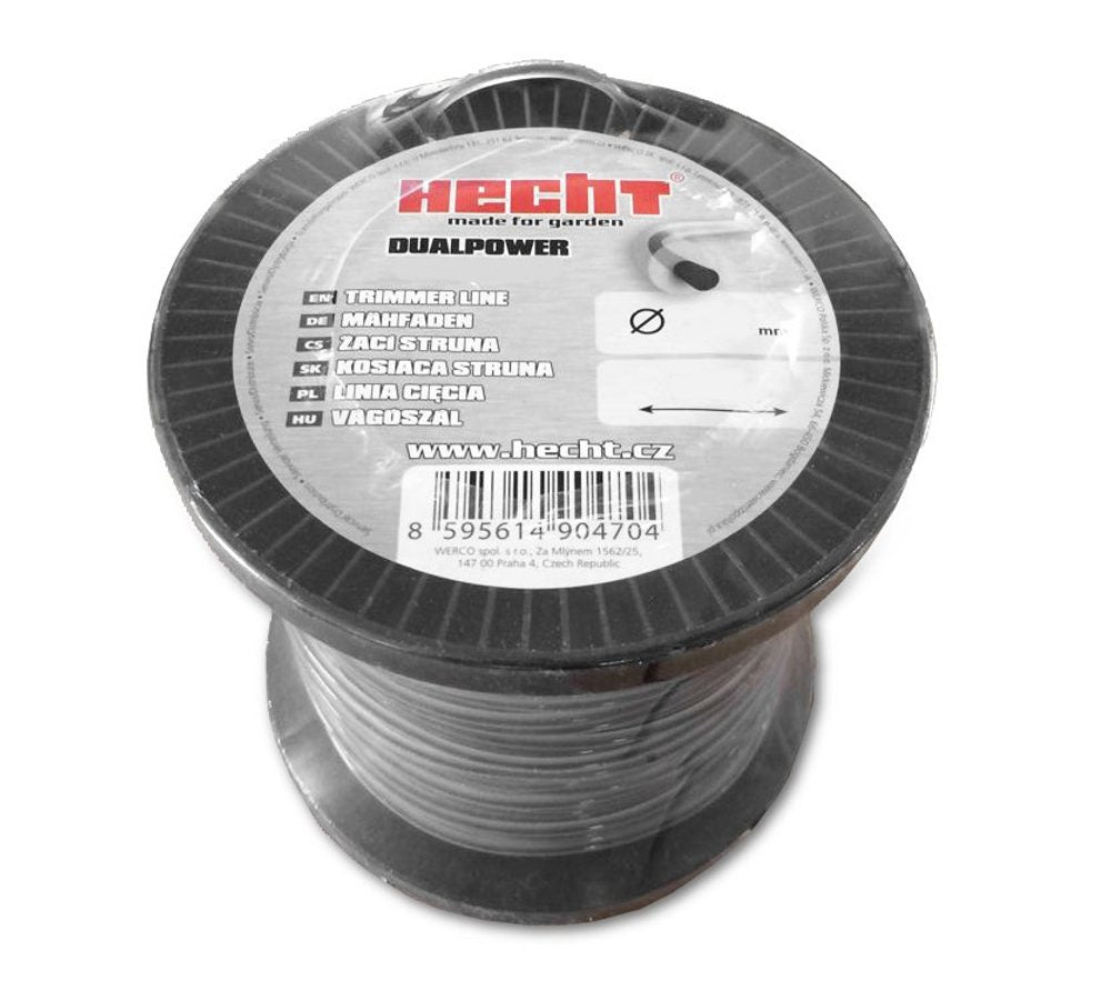 Kvadratinis pjovimo valas HECHT 10434524, 2,4 mm x 345 m