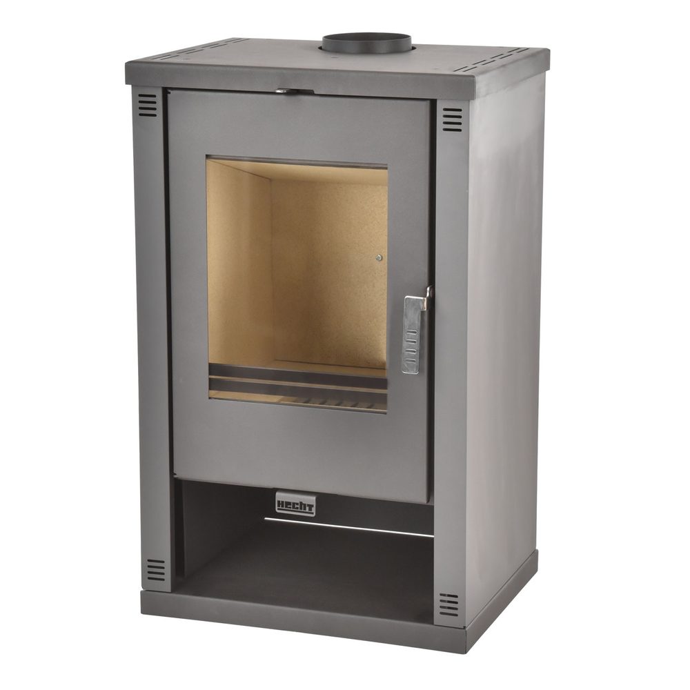 Malka kūrenama krosnelė HECHT SOLIS GREY, 9 kW