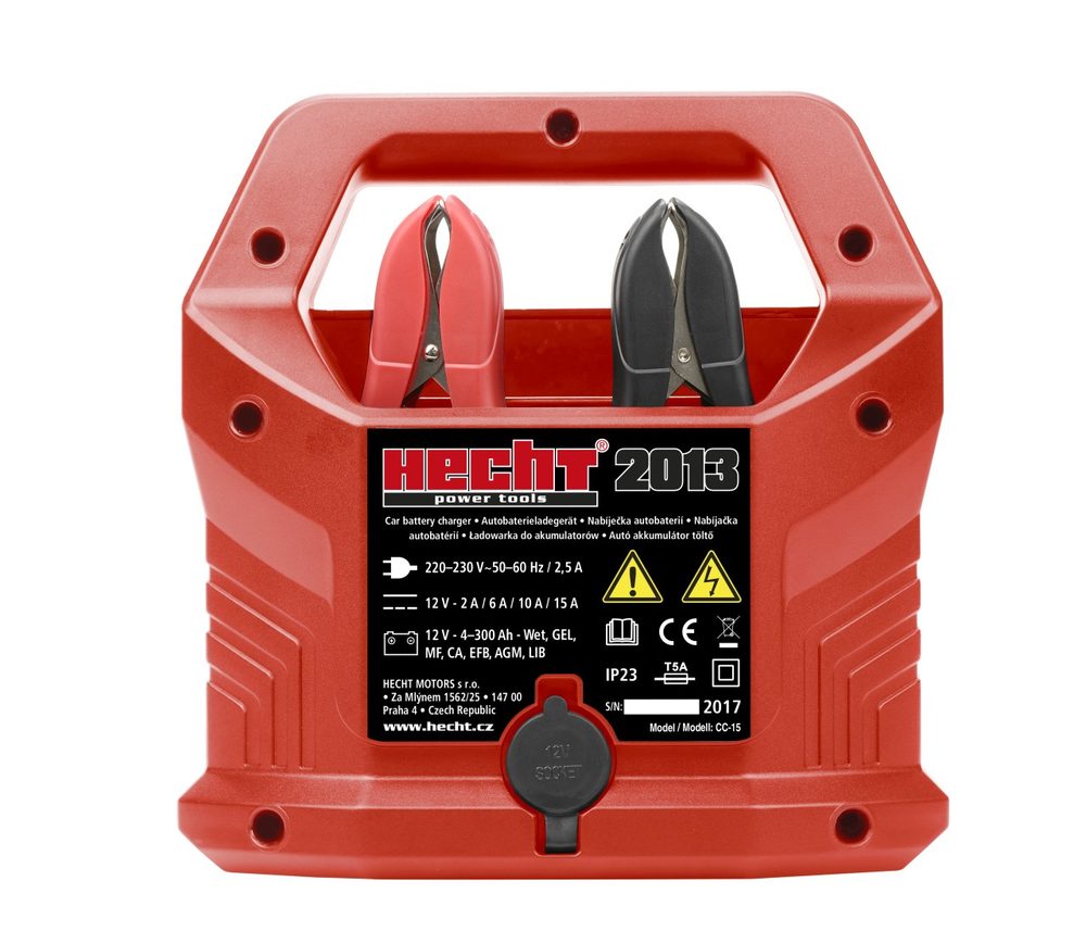 Išmanusis akumuliatorių įkroviklis HECHT 2013, 12 V, 15 A