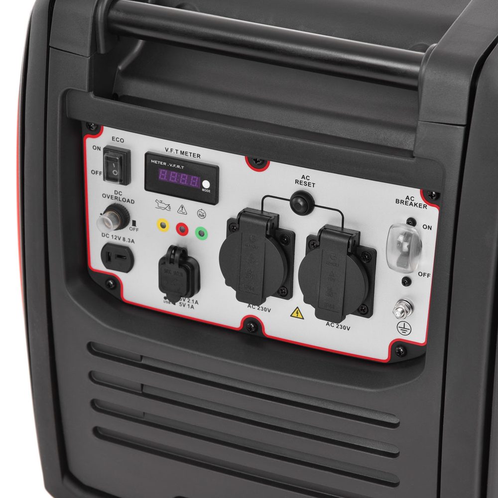 Vienfazis inverterinis generatorius HECHT IG 4500, 4000 W
