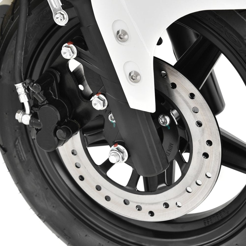 Elektrinis motoroleris HECHT EQUIS WHITE, baltas