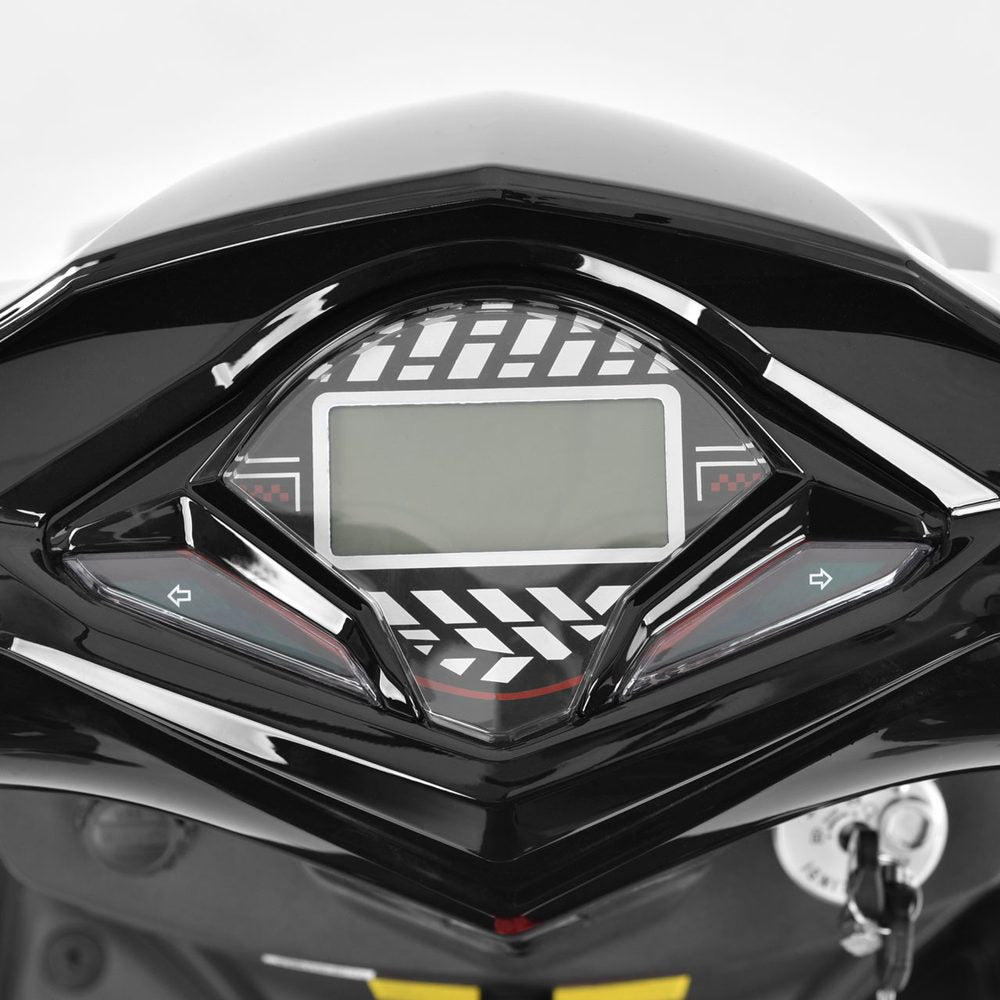 Elektrinis motoroleris HECHT EQUIS WHITE, baltas
