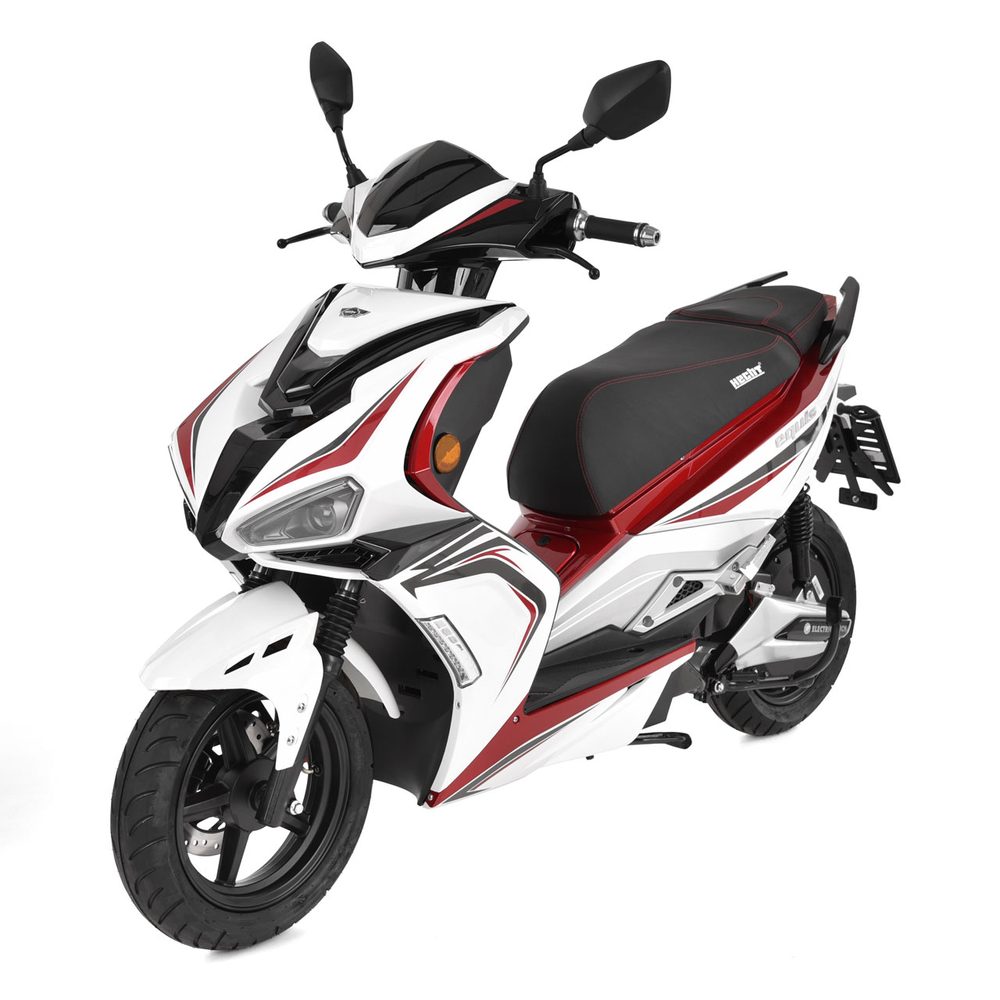 Elektrinis motoroleris HECHT EQUIS WHITE, baltas
