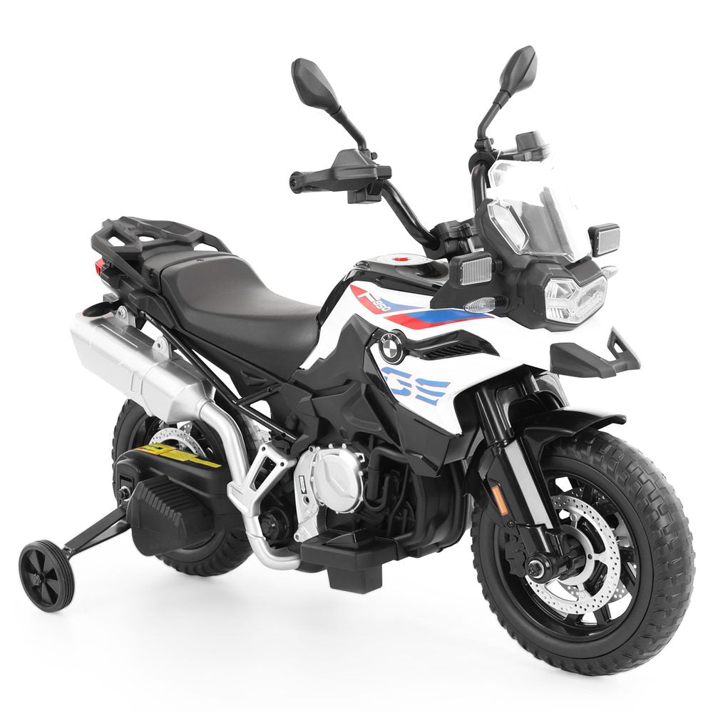 Akumuliatorinis motociklas BMW F 850 GS, 3-8 metų vaikams