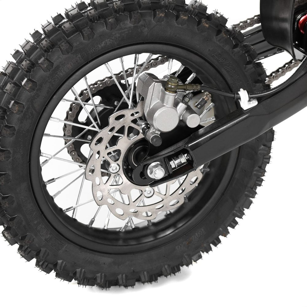 Benzininis krosinis motociklas HECHT 51125 RED, 125 cm³