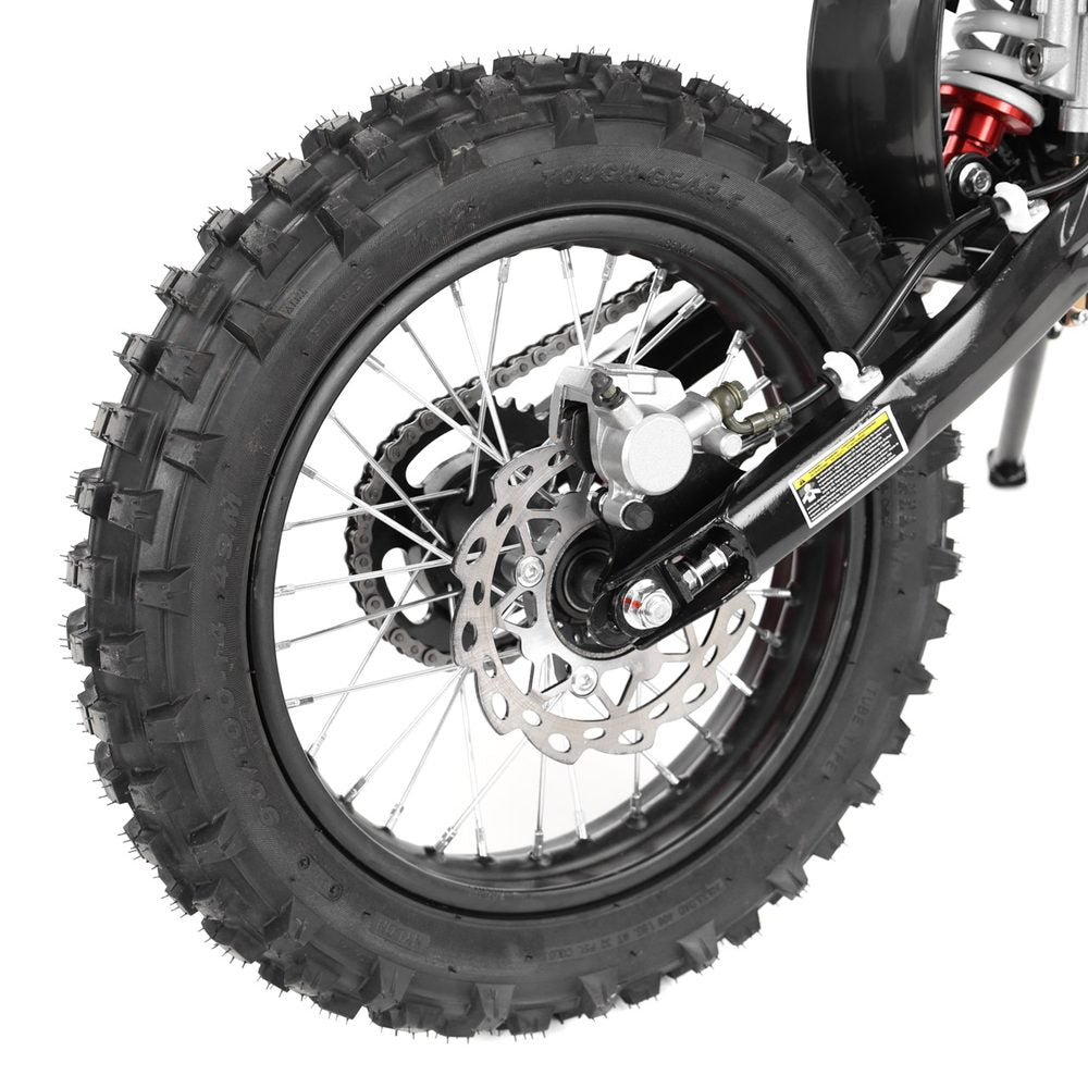 Benzininis krosinis motociklas HECHT 51126 RED, 125 cm³