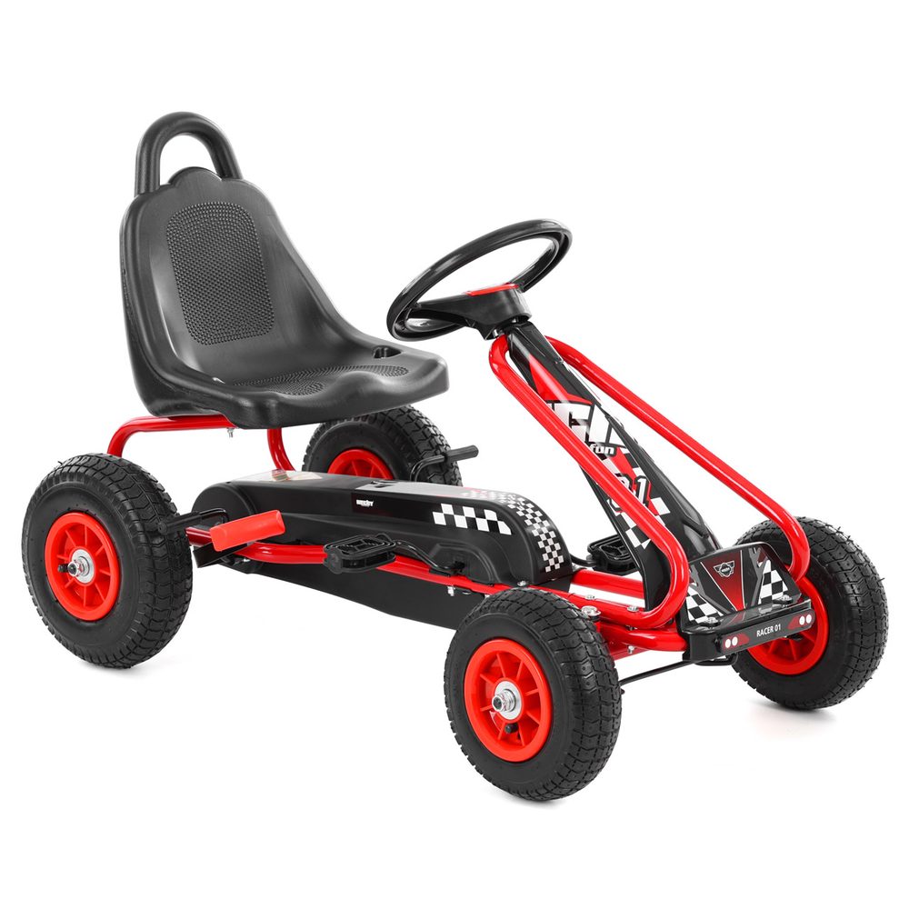Pedalinis kartingas HECHT 59791 RED, raudonas