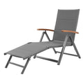 Sodo gultas HECHT MONTANA LOUNGER, reguliuojamas