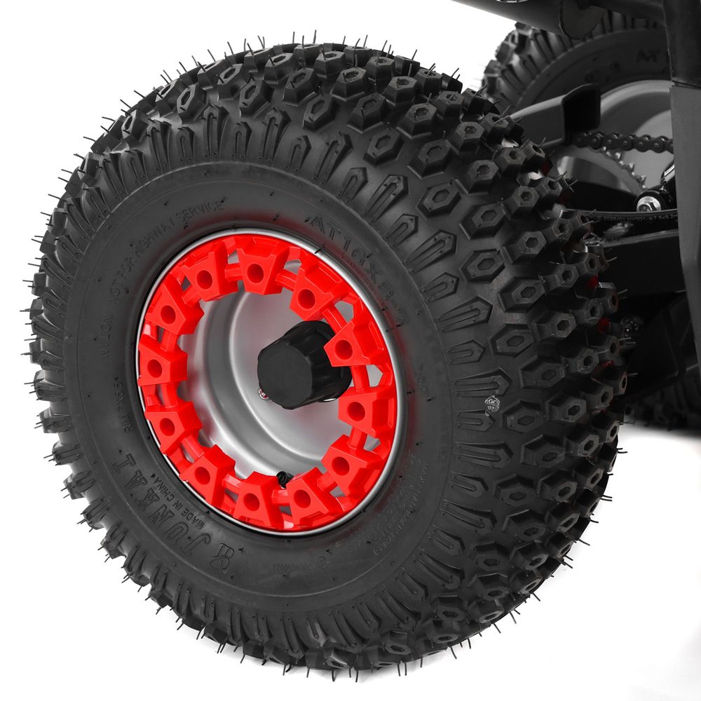 Benzininis keturratis HECHT 56110 RED, 90 kg keliamoji galia