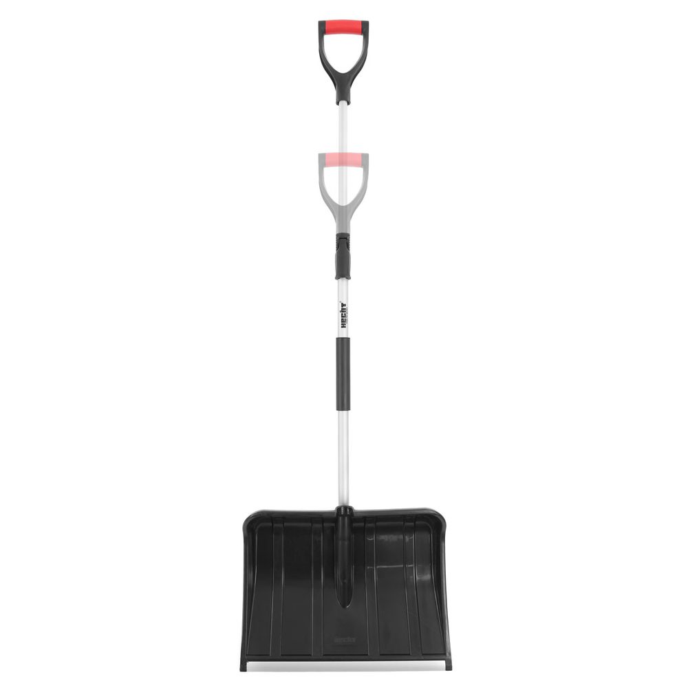 Teleskopinis sniego stumtuvas HECHT 485 TL, 48,5 cm plotis