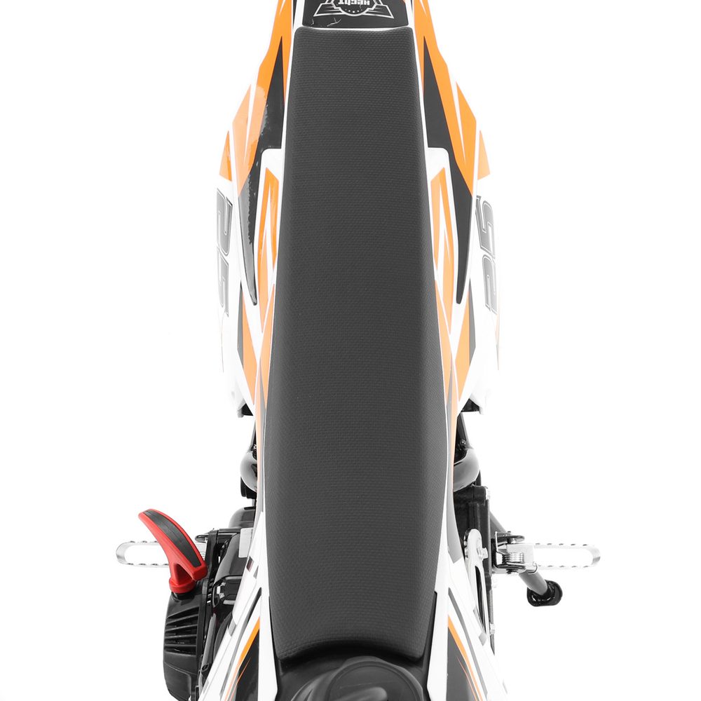 Benzininis krosinis motociklas HECHT 54557 ORANGE, 57 cm³