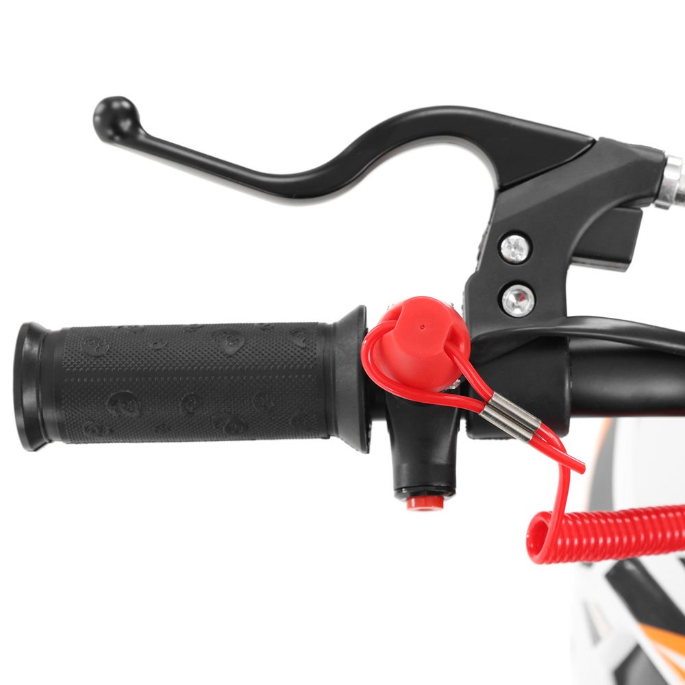 Benzininis krosinis motociklas HECHT 54557 ORANGE, 57 cm³