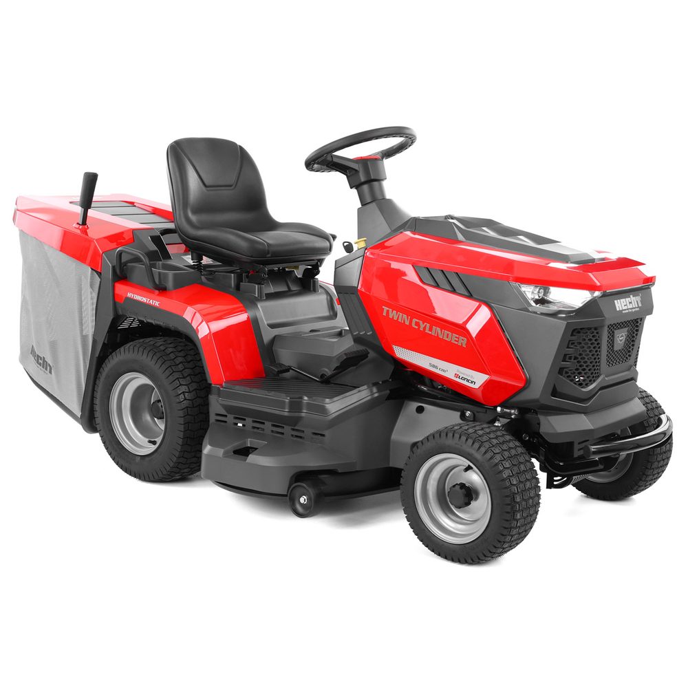 Sodo traktorius HECHT 5202 TWIN, su Loncin varikliu