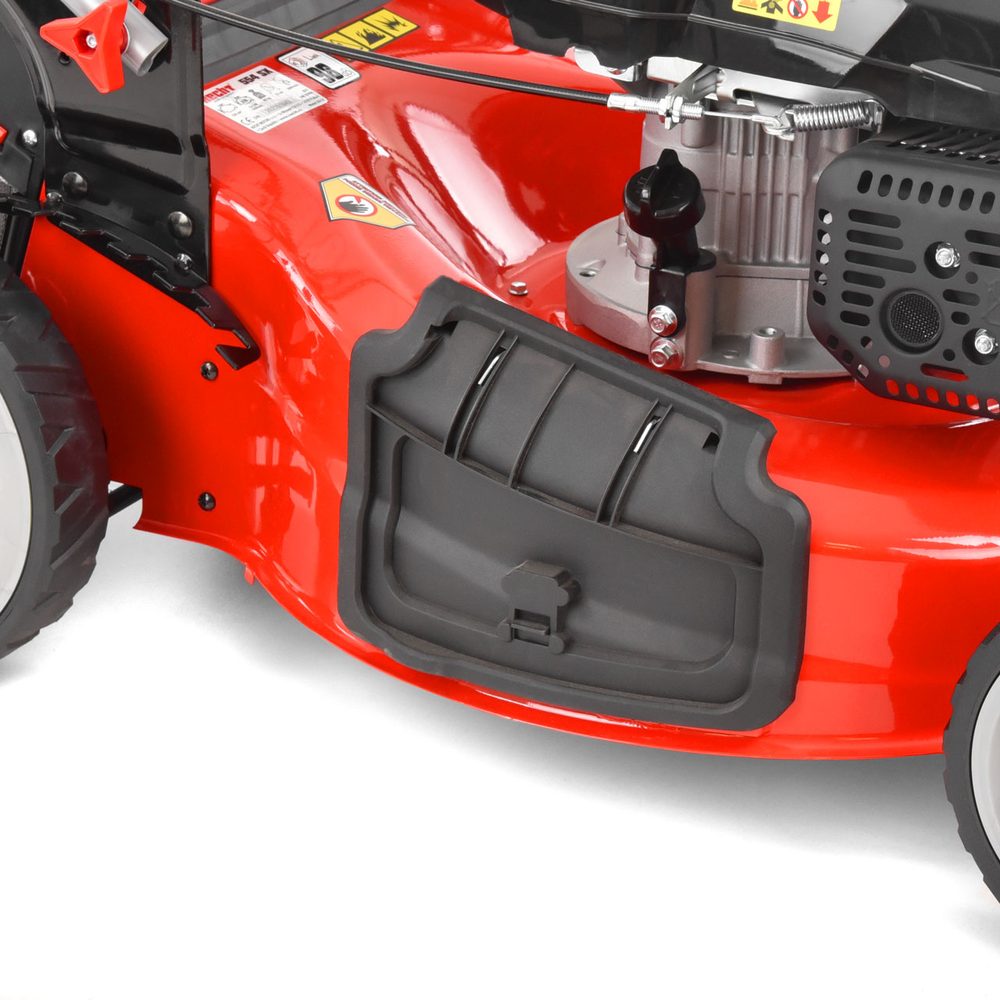 Benzininė vejapjovė su savieiga HECHT 554 SX 5 in 1, 11,42 Nm