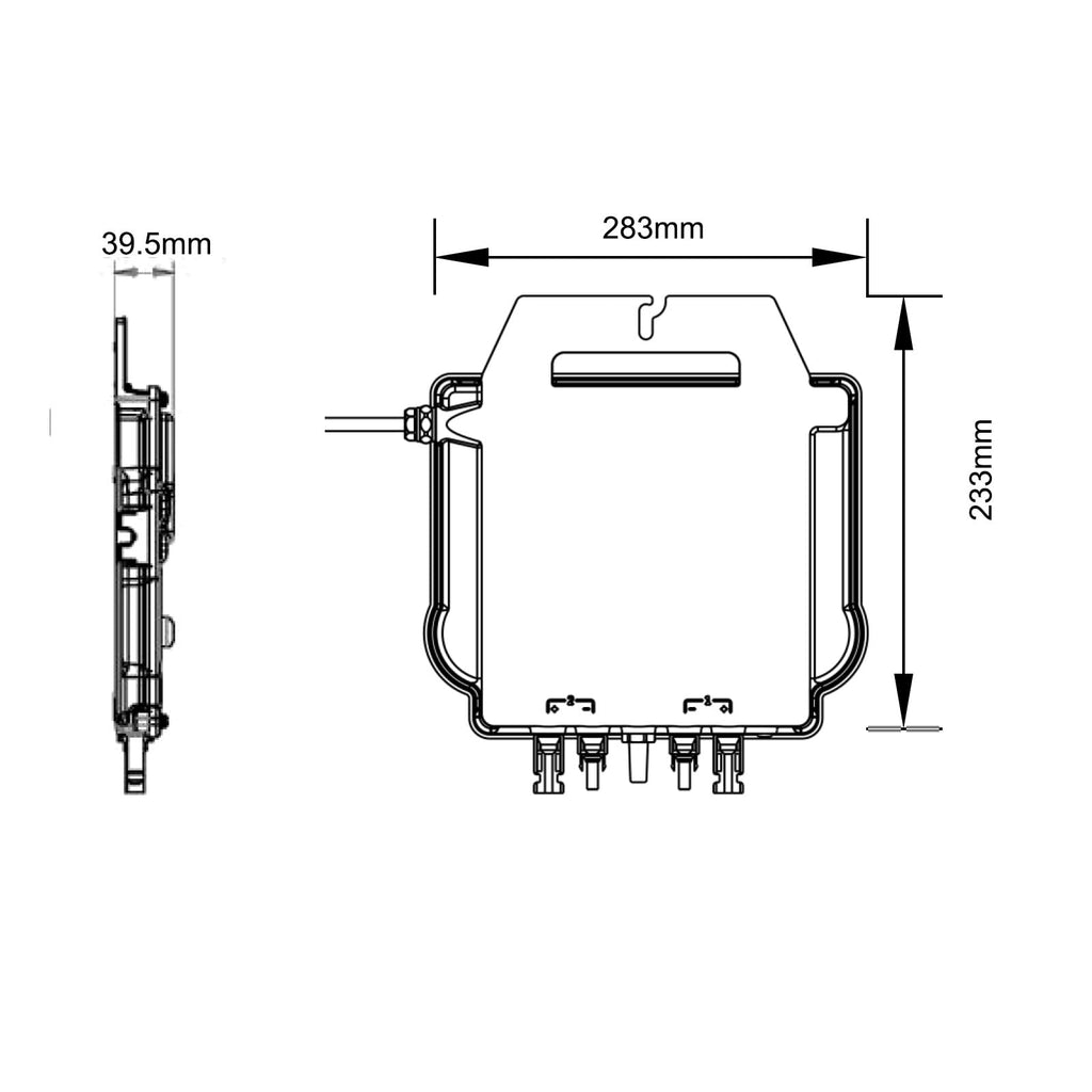 APsystems EZ1 mikroinverteriai saulės elektrinėms