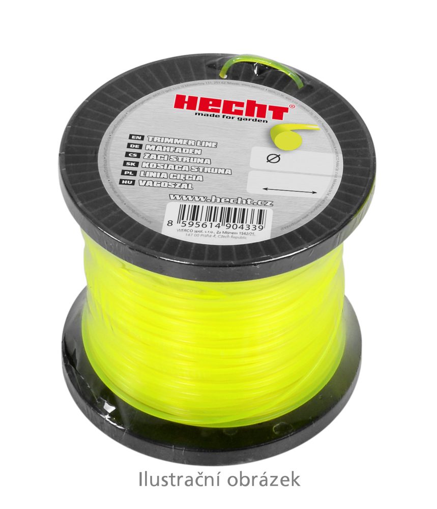 Žoliapjovės valas HECHT 10318016, 1,65 mm x 180 m