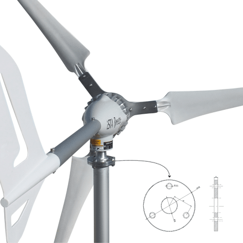 Istabreeze i-700 vėjo turbina 48V