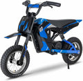 Vienvietis vaikiškas elektrinis motociklas mėlynas