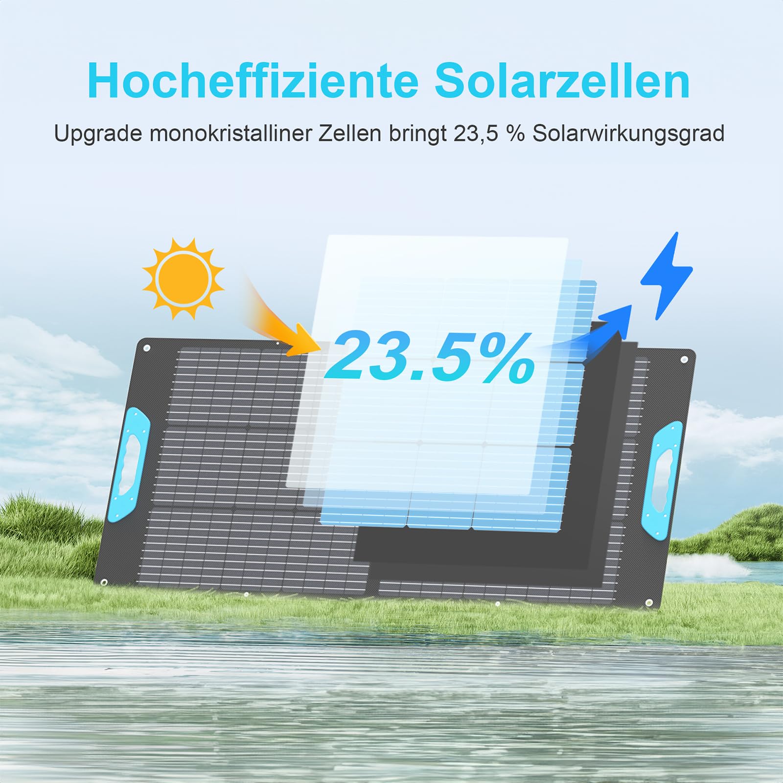 Sulankstomos saulės panelės E-POWO