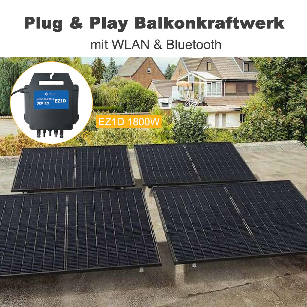 APsystems EZ1 mikroinverteriai saulės elektrinėms
