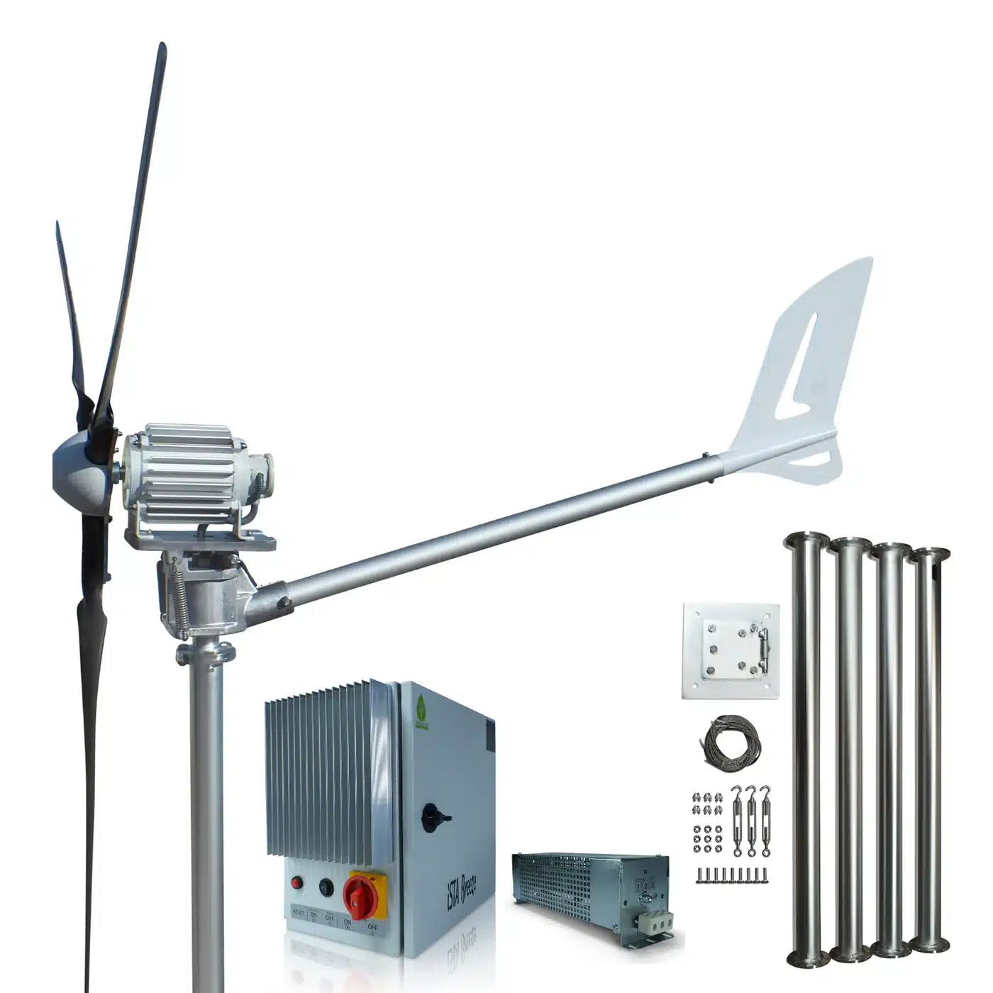 48V Istabreeze WindSafe 2000W jėgainės rinkinys