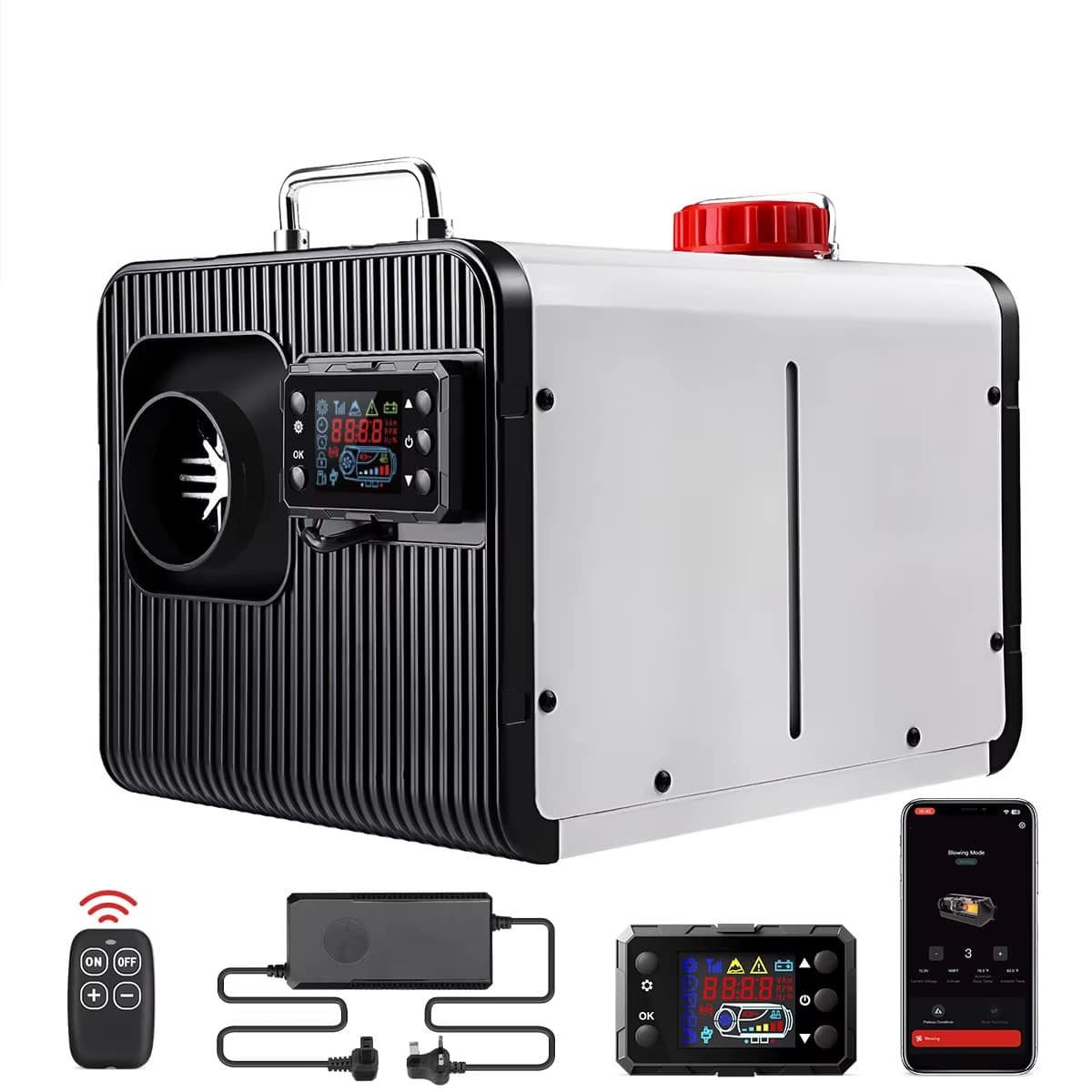 Dyzelinis šidytuvas KROAK, 5–8 kW, 240V, App
