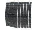Pusiau lanksčios monokristalinės saulės panelės 600 W (6x100W)