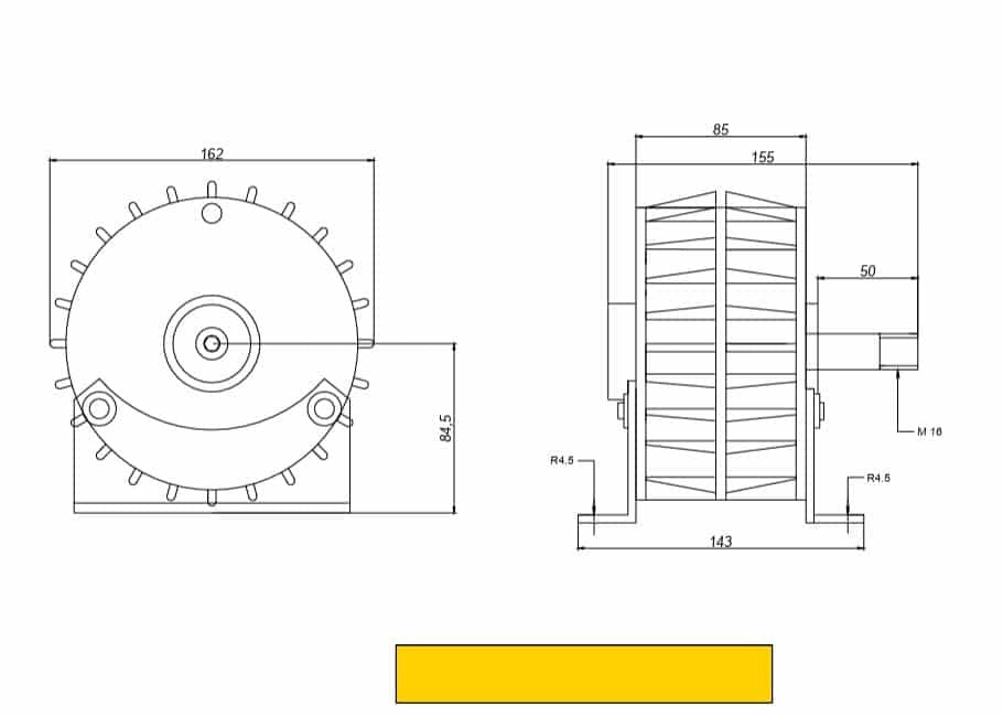 Istabreeze G-500 24V nuolatinio magneto generatorius