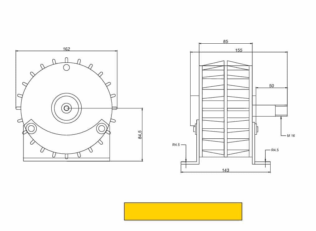 Istabreeze G-500 48V nuolatinio magneto generatorius