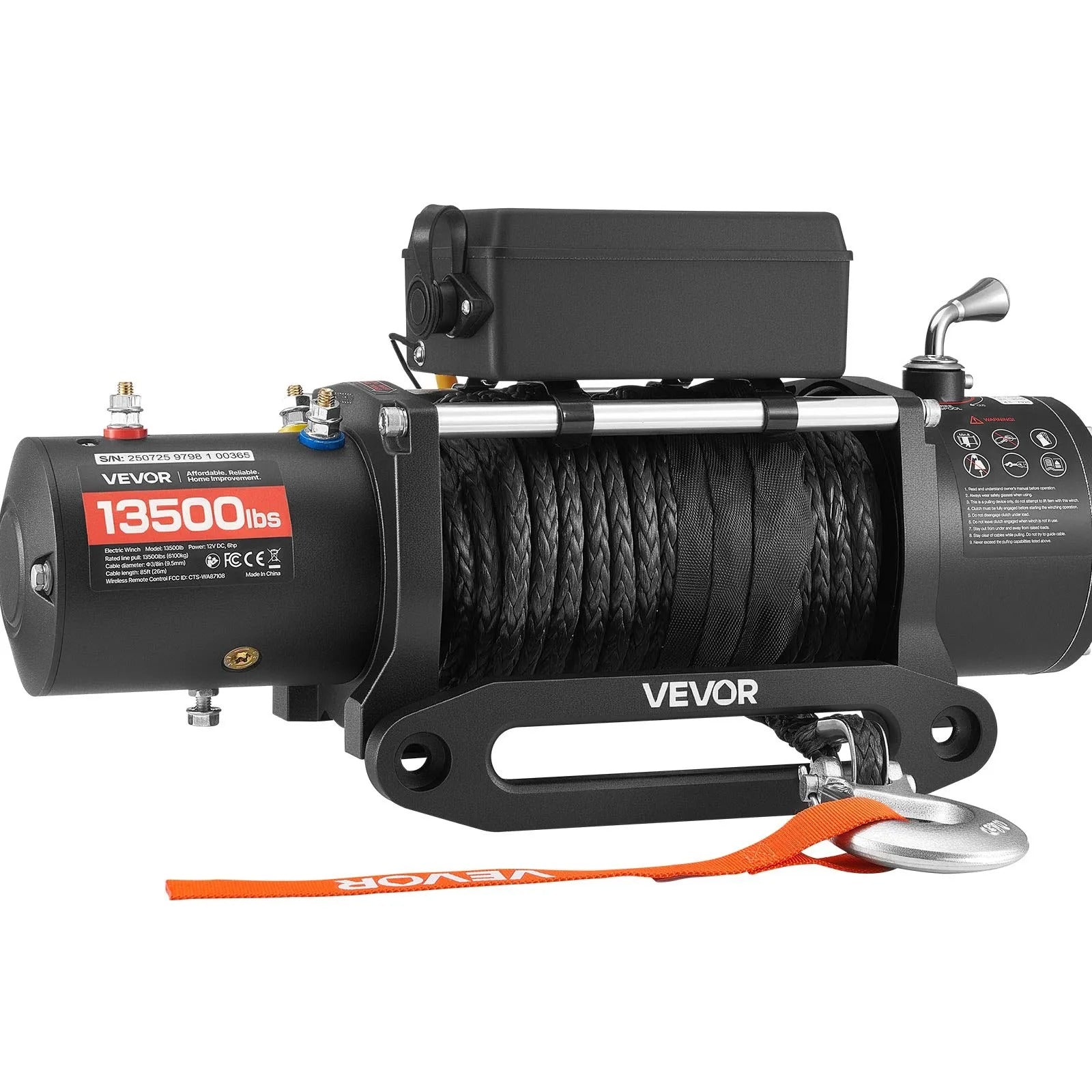 Elektrinė gervė 12V 6100 kg