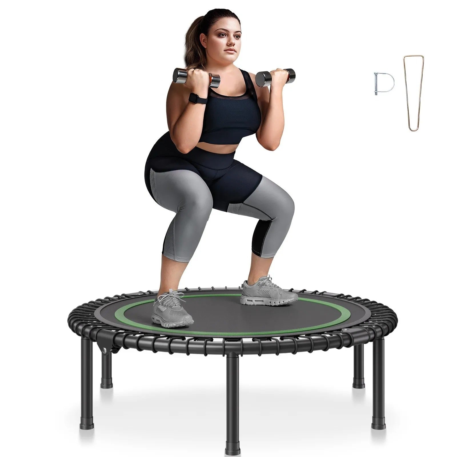 Mini batutas treniruotėms HomeFit Pro 1027 mm (iki 150 kg)