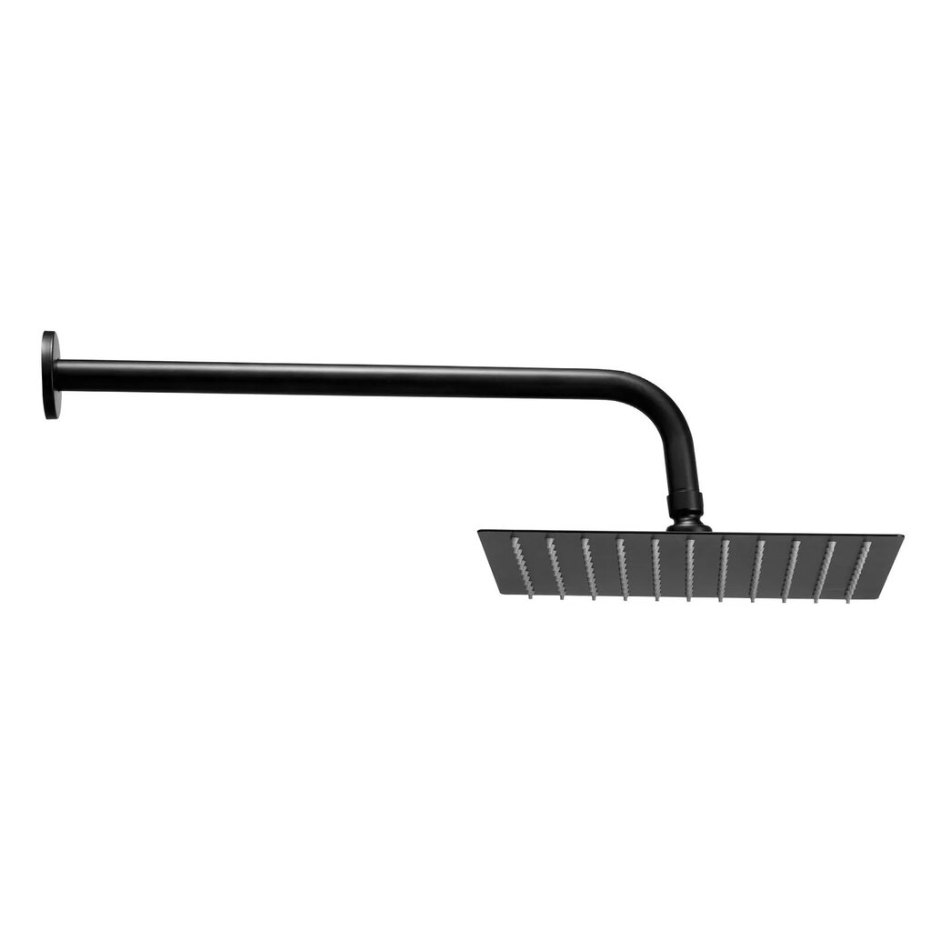 Dušo sistema 254mm juoda