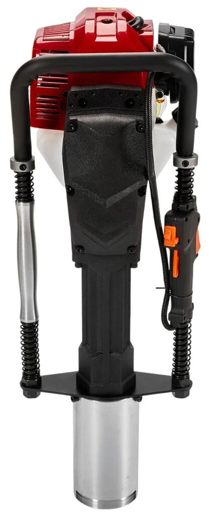 Dvitaktis, benzininis greito polių kalimo įrenginys Kraft & Dele KD11923, 49/69/100 mm stulpams, 50J, 1,9 kW, 2850 dūžių per minutę