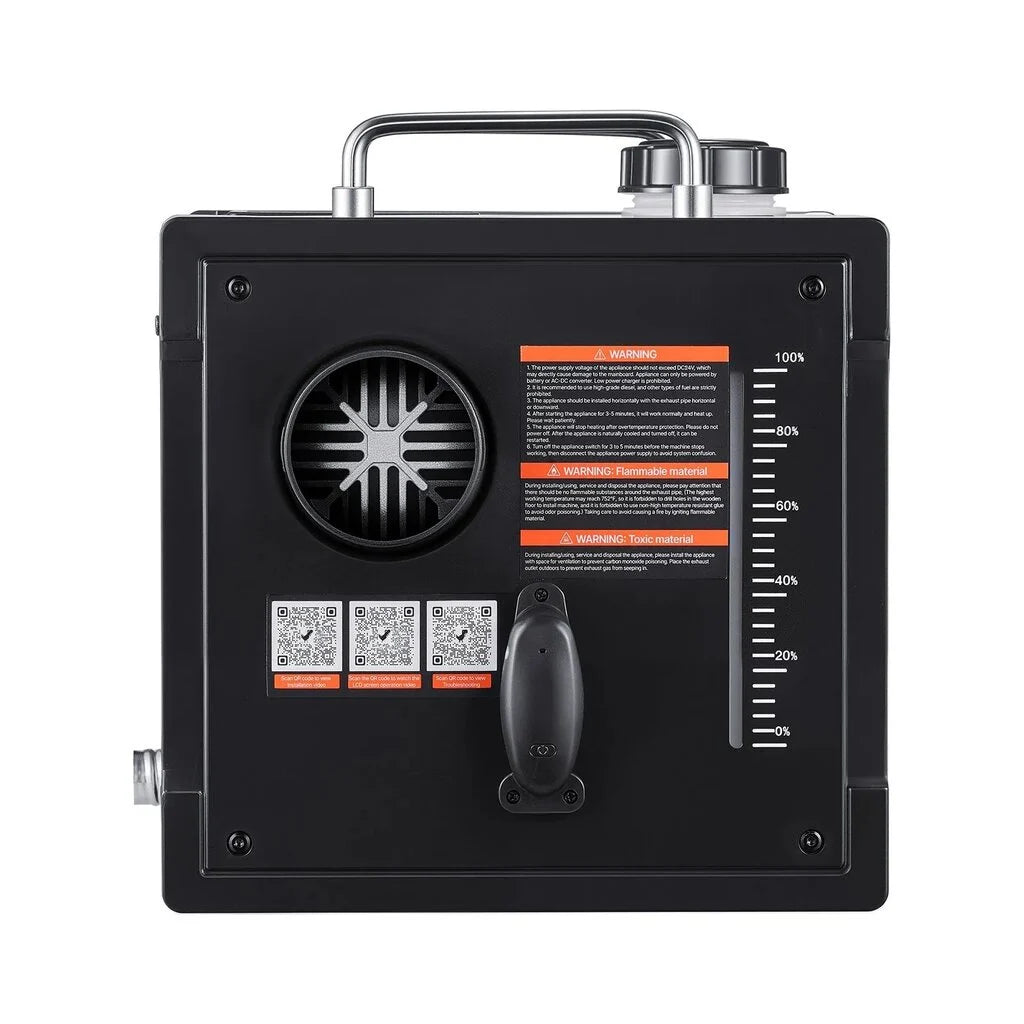 Dyzelinis šildytuvas Vevor 8 kW DC 12 V/24 V su Bluetooth
