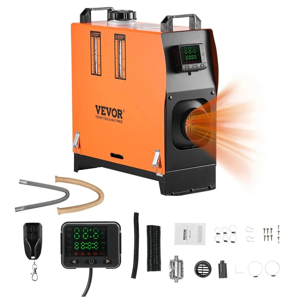 Dyzelinis šildytuvas Vevor 8 kW DC 12 V/24 V