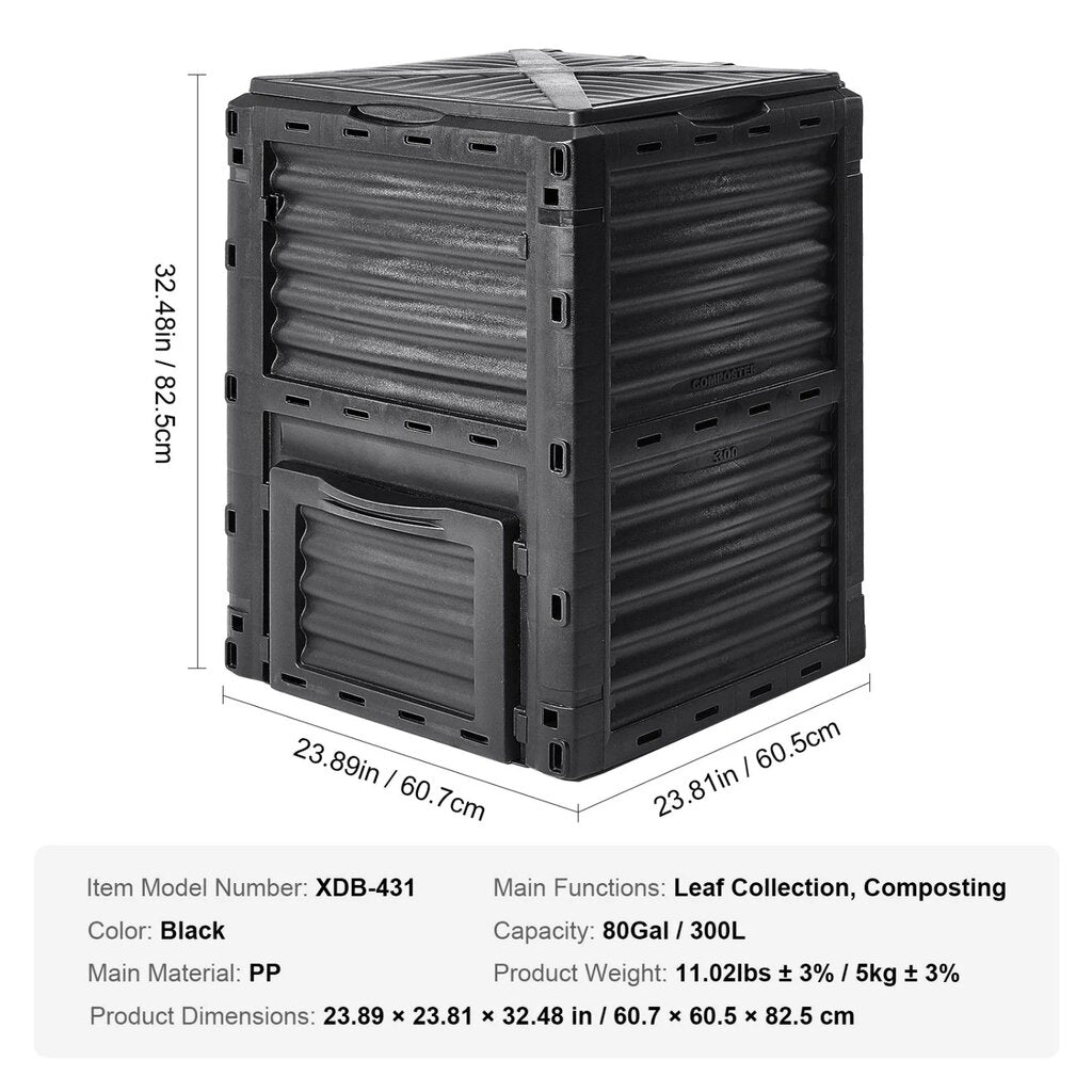 Komposto dėžė VVR KD4 300L