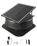 Saulės energija maitinamas stogo ventiliatorius su išmaniuoju valdikliu Vevor 42W