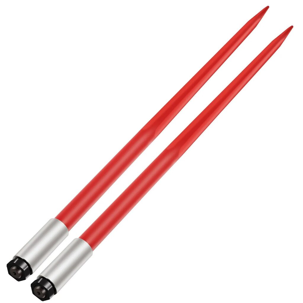 Šieno rulonų smaigai Vevor 125 cm 2 vnt