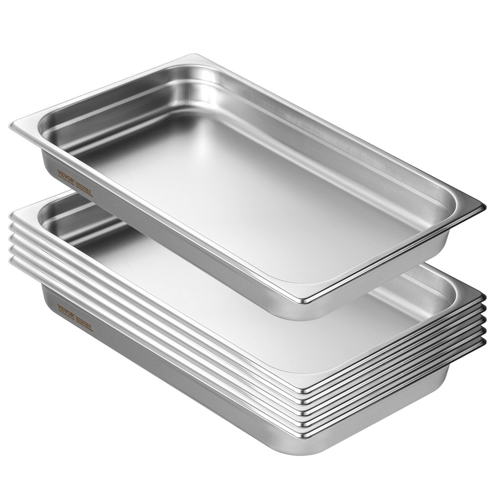 Gastronominiai indai VEVOR UCT8112-6, 6 vnt., 9,25 l