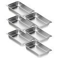 Gastronominiai indai VEVOR UCT8114-6, GN 1/1, 6 vnt.