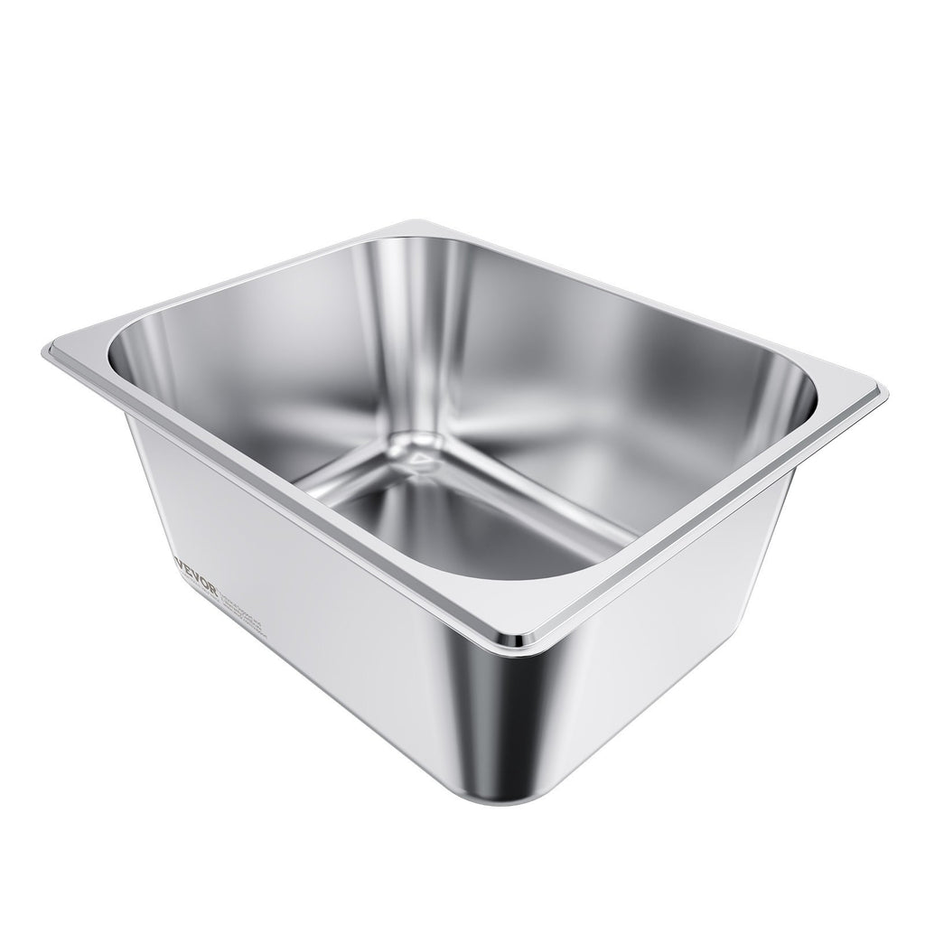 Gastronominiai indai VEVOR HZ812-150T, 1/2 GN, 148 mm gylio, 2 vnt.