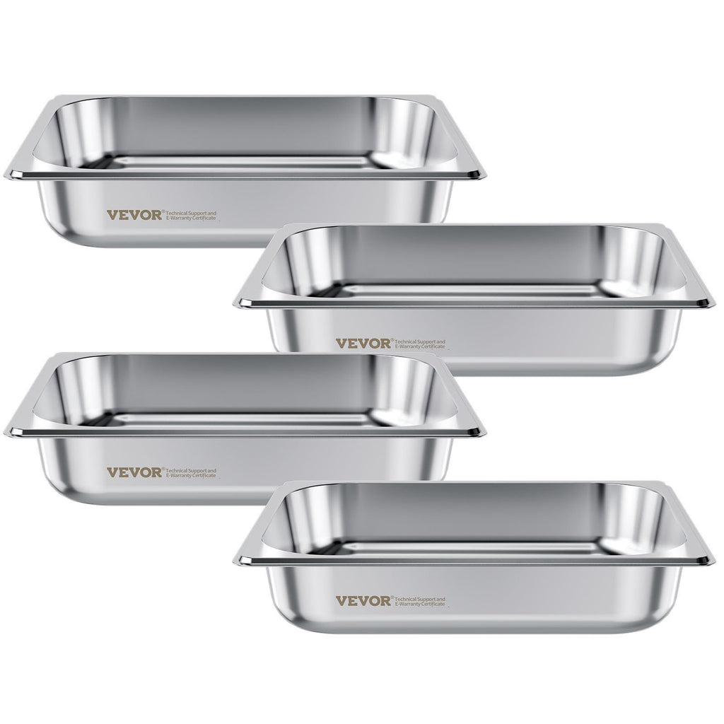 GN indas VEVOR HZ812-65T, 1/2 dydžio, 3.8 l, 4 vnt.