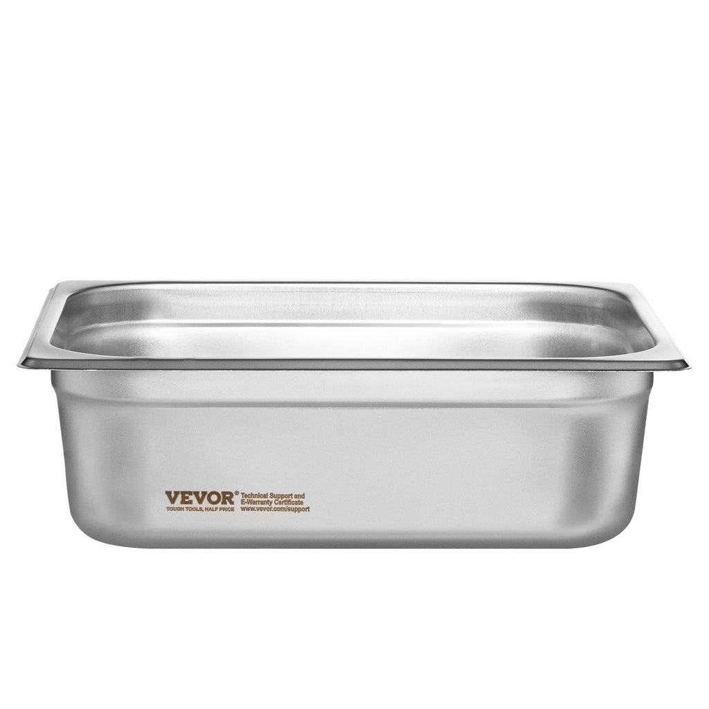 Gastronominiai indai VEVOR UCT8124L-8, 8 vnt. rinkinys