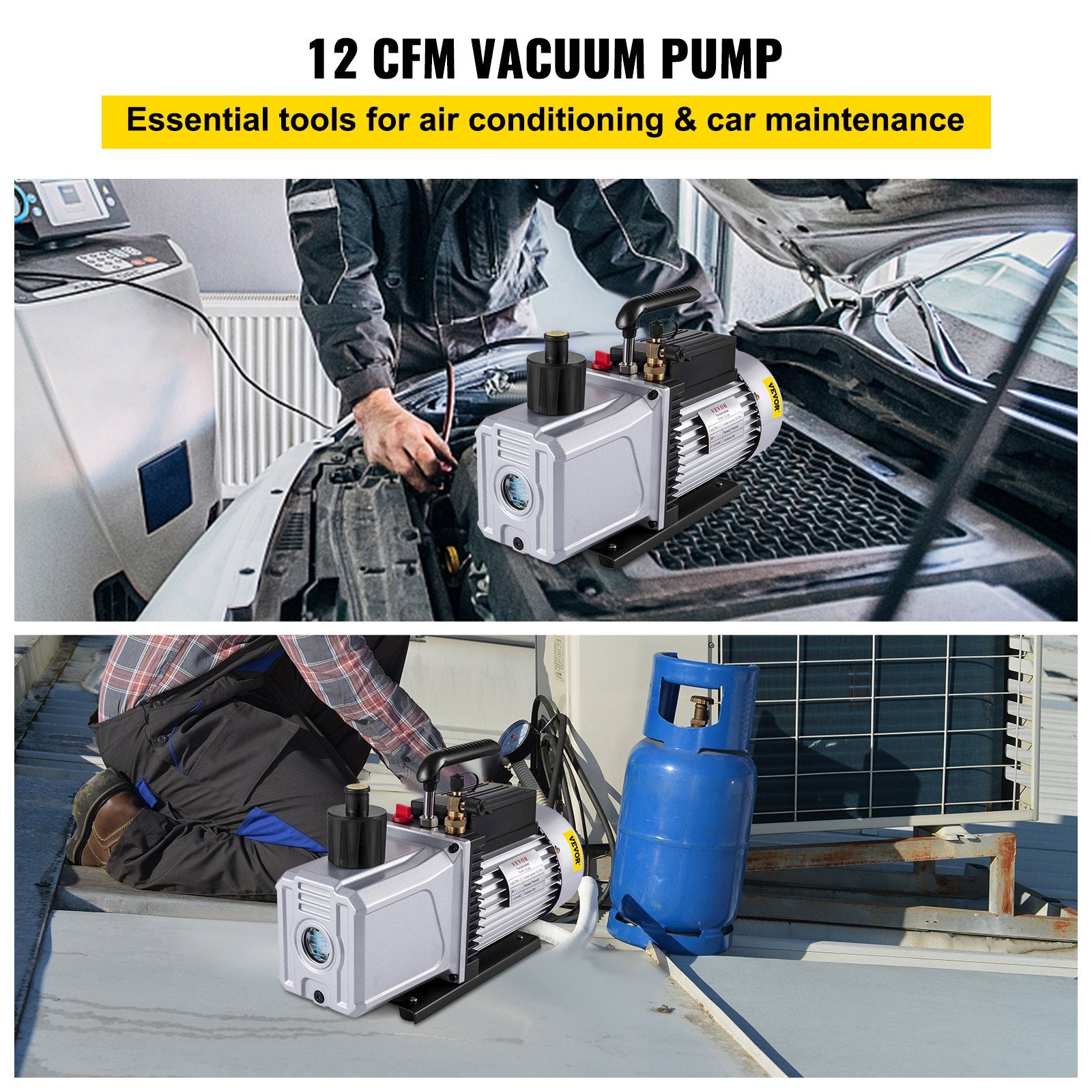 Vakuuminis siurblys VEVOR RS-6, 340 l/min