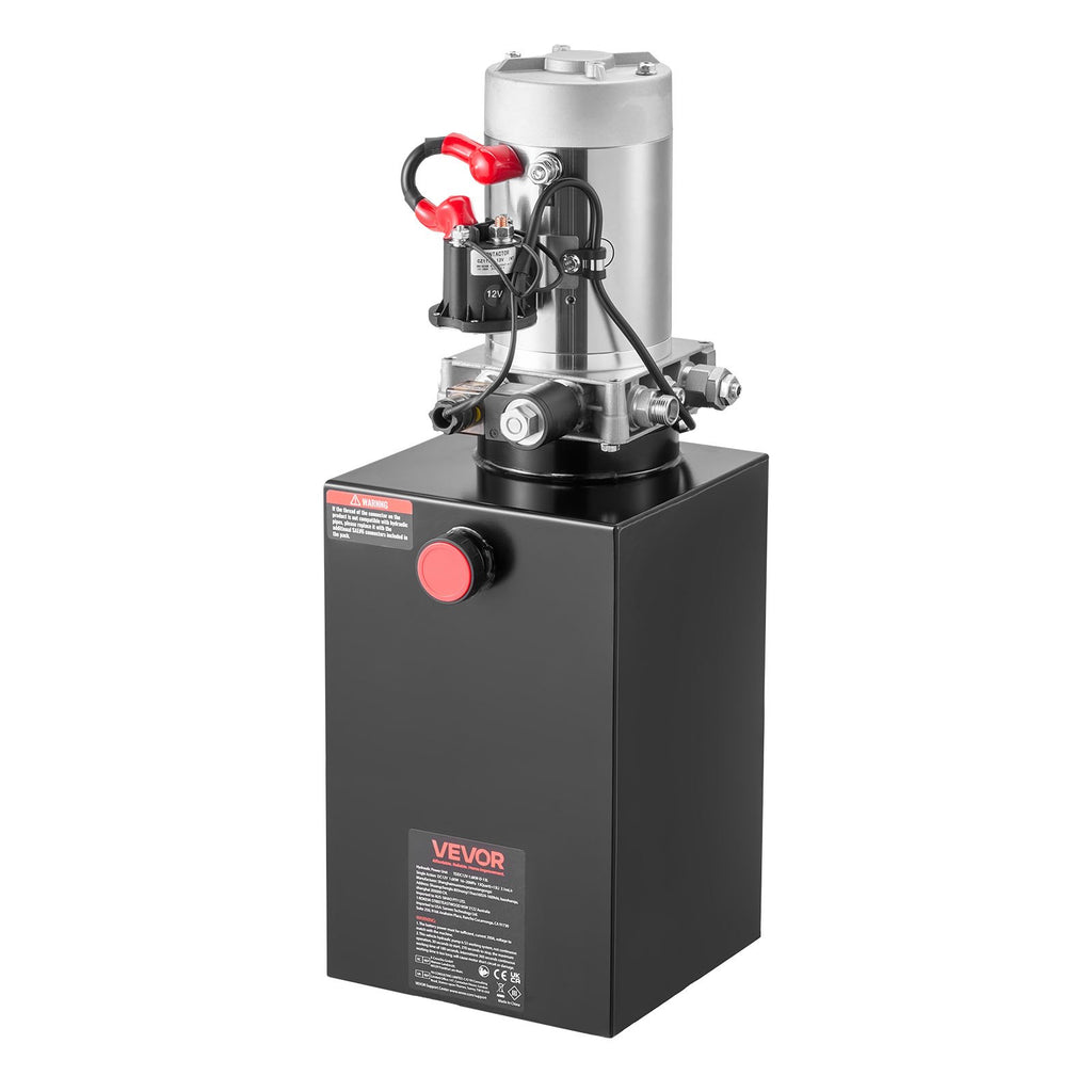 Hidraulinė stotelė VEVOR TDDC12V-1.6KW-D-15L, 15 l talpa