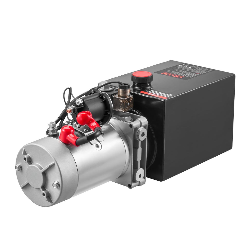 Hidraulinė stotelė VEVOR TDDC12V-1.6KW-D-6L, 6 l talpa