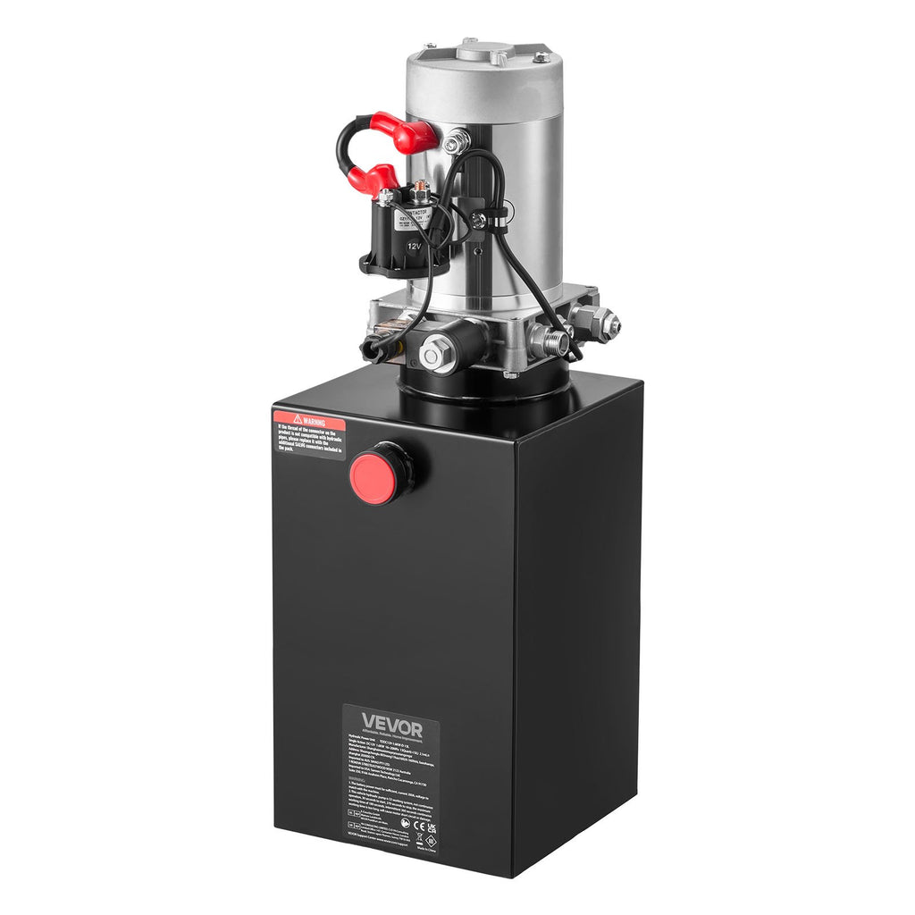 Hidraulinė stotelė VEVOR TDDC12V-1.6KW-D-10L, 10 l